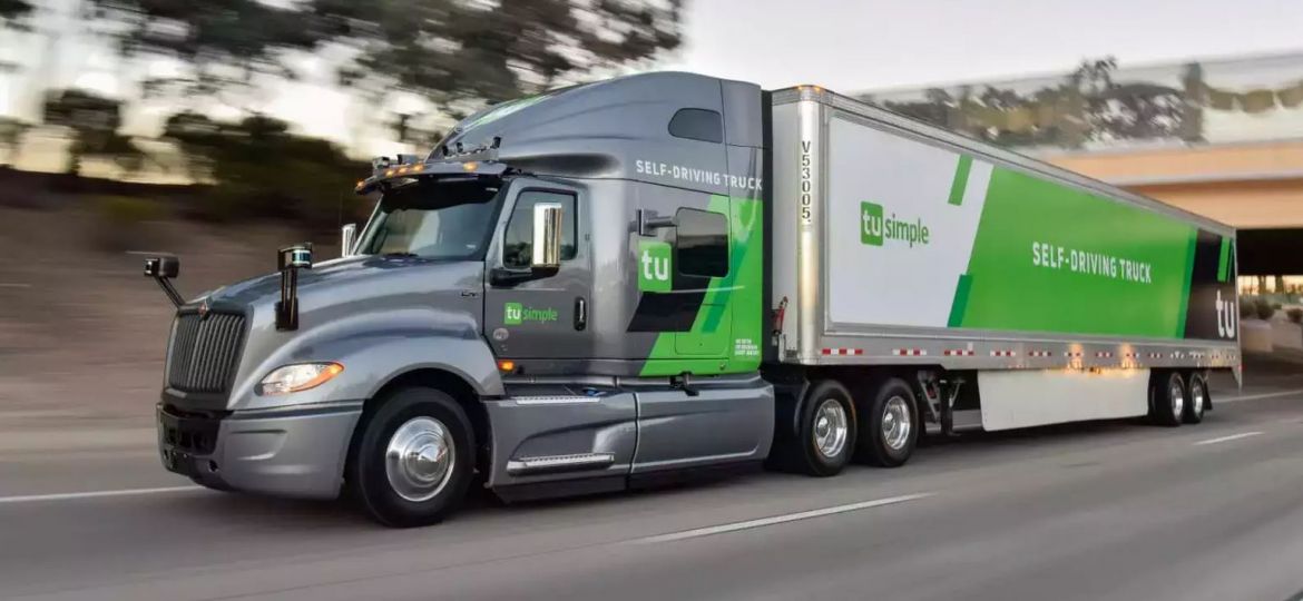 self driving truk tusimple - rental hiace salatiga - thuba trans